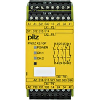 Pilz PNOZ X3.10P 24VACDC 3n/o 1n/c 1so Not-Aus-Schaltgerät (777314)