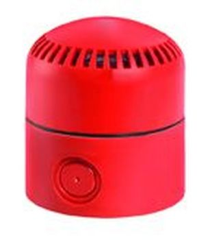 Grothe SIR 8903RT rot 90-240V AC 60mA elektronische Sirene (38903)