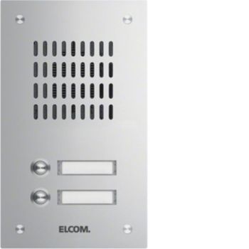 ELCOM TVG-2/1 edelstahl UP Audio-Türstation(1102180)