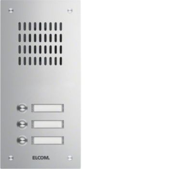 ELCOM TVG-3/1 edelstahl UP Audio-Türstation(1103180)
