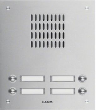 ELCOM TVG-4/2 edelstahl UP Audio-Türstation(1104181)