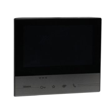 Bticino CLASSE300 X13E Dark schwarz mit WLAN Video-Haustelefon (344643)