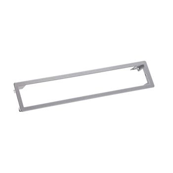 Bachmann Power Frame 6fach silbergrau RAL9006 Einbaurahmen (317.007)