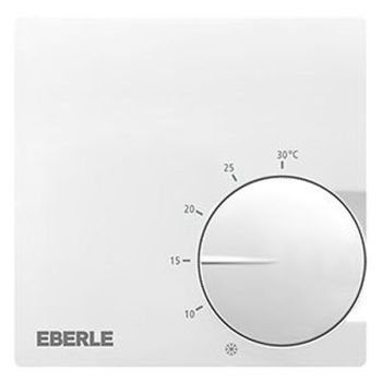 Eberle RTR-S 6121-1 Polarweiß 5-30°C Öffner Raumtemperaturregler (131110151100)