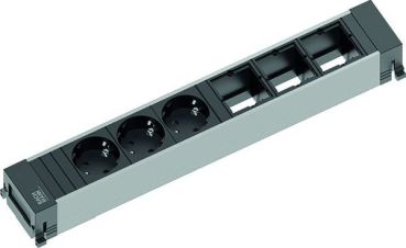 Bachmann 916.007 Power Frame 6fach Steckdoseneinheit (916.007)