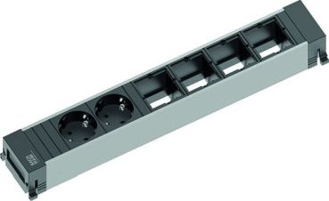 Bachmann 916.025 Power Frame 6fach Steckdoseneinheit (916.025)