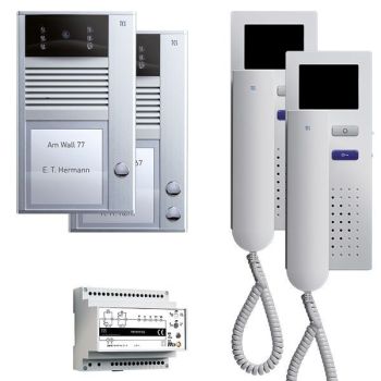 TCS PVC1420-0010 Video: set2 color 2Taste AP Video-Sprechanlagen-Set (PVC1420-0010) TCS PVC1420-0010 Video: set2 color 2Taste AP Video-Sprechanlagen-Set (PVC1420-0010)