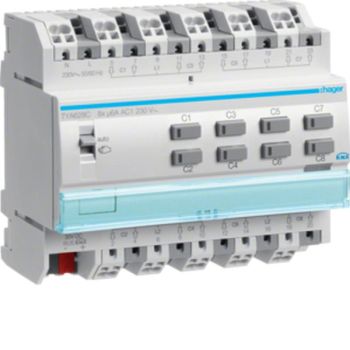 Hager TYA628C KNX 8fach 230V Jalousieausgang (TYA628C)