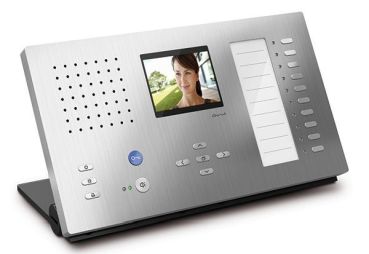 TCS CAI2210 Freisprech Tischgerät silber Video-Haustelefon (CAI2210-0150)