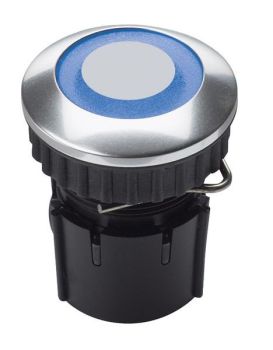 Grothe PROTACT 220 LED blau V2A Klingeltaster (63232)