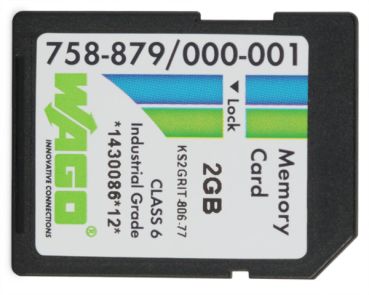 Wago 758-879/000-001 SD Card Speicherkarte (758-879/000-001)