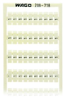 Wago 209-718 Aufdruck Senkrecht 1/2 (50X) WSB Bezeichnung (209-718)