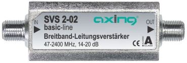 Axing SVS 2-02 mit Entzerrung 14-20 dB 47-22 Satelliten-Leitungsverstärker (SVS00202)