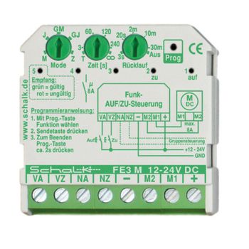 Schalk FE3M0K UP 12-24V DC Funk-AUF/ZU-Steuerung (FE3M0K)
