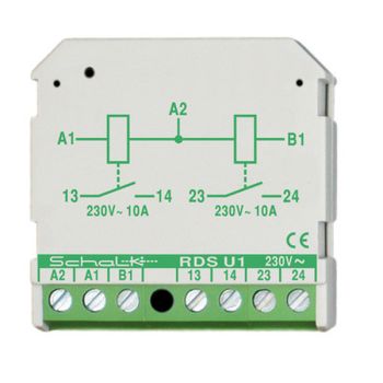 Schalk RDSU19 230V AC 2Schliesser UP Doppelrelais (RDSU19)