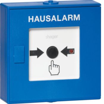 Hager RFM200D blau Funk-Druckknopfmelder (RFM200D)