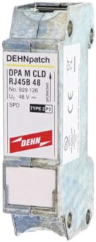 DEHN 929126 DEHNpatch mit 2 RJ45-Buchsen Überspannungsableiter (929126)