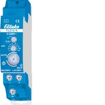 Eltako TLZ12-9 LED/ESL bis 200W 1S 16A/250VAC Treppenlicht-Zeitschalter (23100836)