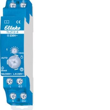 Eltako TLZ12-8 LED/ESL bis 100W 16A/250VAC Treppenlicht-Zeitschalter (23100934)