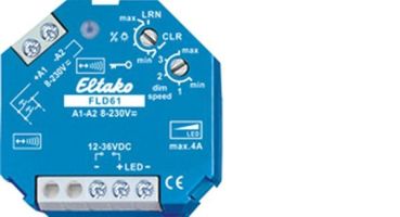 Eltako FLD61 f. LED 12-36VDC 4A PWM-LED-Dimmschalter (30100837)