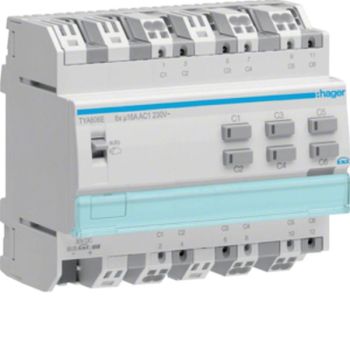 Hager TYA606E 6fach 16A KNX Schaltausgang (TYA606E)