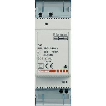 Bticino E49 Kompakt 600mA SCS-Netzgerät (E49)