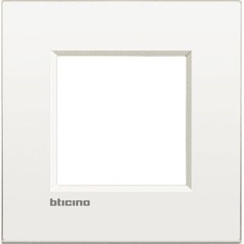 Bticino LNC4802BN PURE WHITE 2-MOD LL-AIR Rahmen (LNC4802BN)