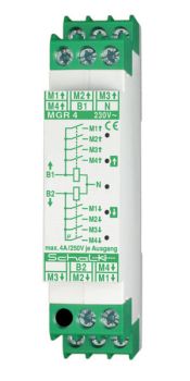 Schalk MGR4 für 4 Motoren 230VAC REG Motor-Gruppen-Relais (MGR409)