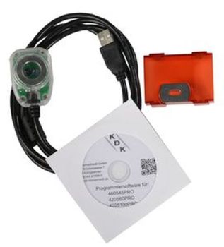 KDK Prof.Serie 4TE Programmiersoftware Auslesekopf für Infrarotschnittst. (500104)