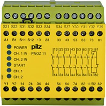 Pilz PNOZ 11 24VAC 24VDC 7n/o 1n/c Sicherheitsrelais (774080)