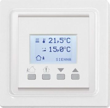 Eltako PL-SAMTEMP mit Display weiss 50x50mm Powerline-Temperaturregler (31000010)