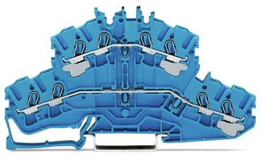 Wago 4Leiter Doppelstockklemme (2002-2404)