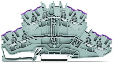 Wago 4Leiter Doppelstockklemme (2002-2408)