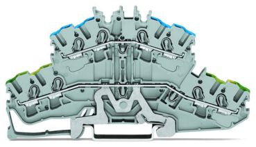 Wago 4Leiter Doppelstockklemme (2002-2417)