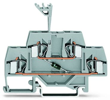 Wago 281-633/281-410 Doppelstock-Diodenklemme (281-633/281-410)