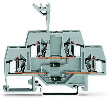 Wago 281-635/281-491 Doppelstock-Diodenklemme (281-635/281-491)