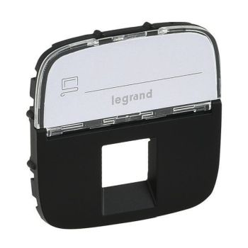 Legrand 755478 V.ALL RJ11/RJ45 BF 1F SW Abdeckung (755478)