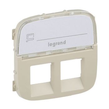 Legrand 755486 V.ALL RJ11/RJ45 BF 2F MW Abdeckung (755486)