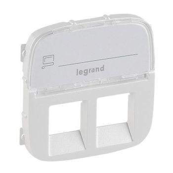 Legrand 755489 V.ALL RJ11/RJ45 BF 2F PM Abdeckung (755489)