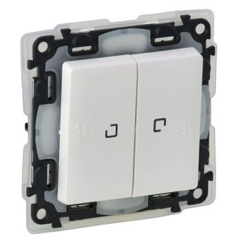 Legrand 752159 VLIFE IP44 UW Doppelwechselschalter (752159)