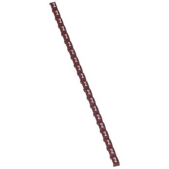Legrand 038402 DUPLIX rot 2" Etiketten (038402)"
