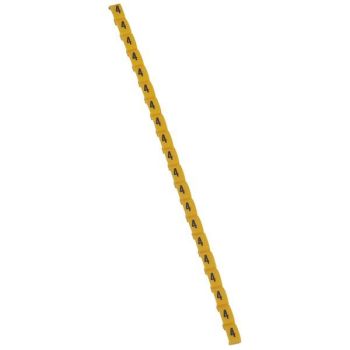 Legrand 038404 DUPLIX gelb 4" Etiketten (038404)"