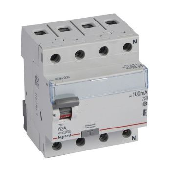 Legrand 411776 TX3 63A 4P 100MA A FI-Schutzschalter (411776)