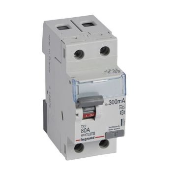 Legrand 411577 TX3 80A 2P 300MA A FI-Schutzschalter (411577)