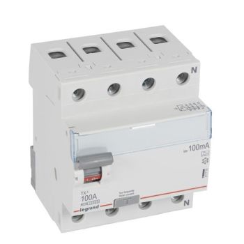Legrand 411778 TX3 100A 4P 100MA A FI-Schutzschalter (411778)