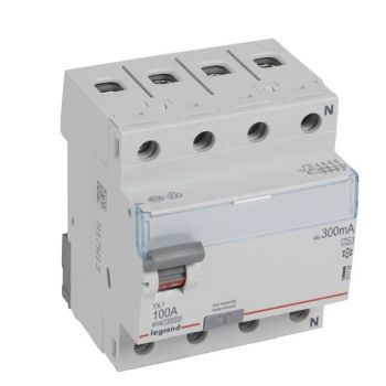 Legrand 411788 TX3 100A 4P 300MA A FI-Schutzschalter (411788)