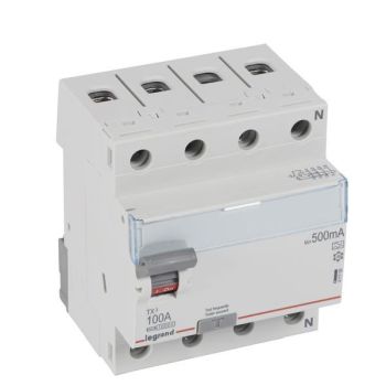 Legrand 411798 TX3 100A 4P 500MA A FI-Schutzschalter (411798)