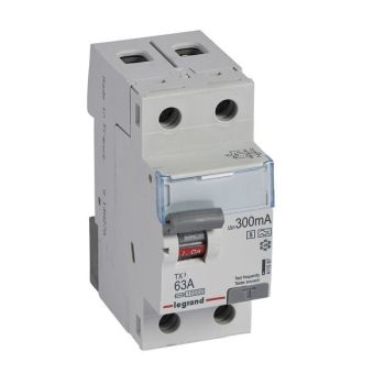 Legrand 411587 TX3 63A 2P 300MA A-S FI-Schutzschalter (411587)