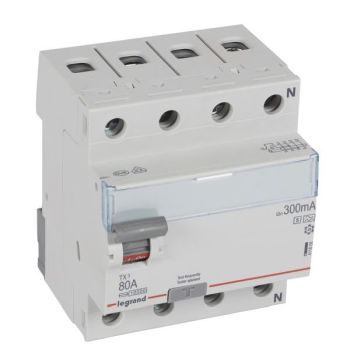 Legrand 411806 TX3 80A 4P 300MA A-S FI-Schutzschalter (411806)