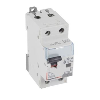 Legrand 411310 DX3 C10 1+N 10KA 30MA A-G FI/LS-Schalter (411310)